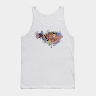 Lace Heart Tank Top